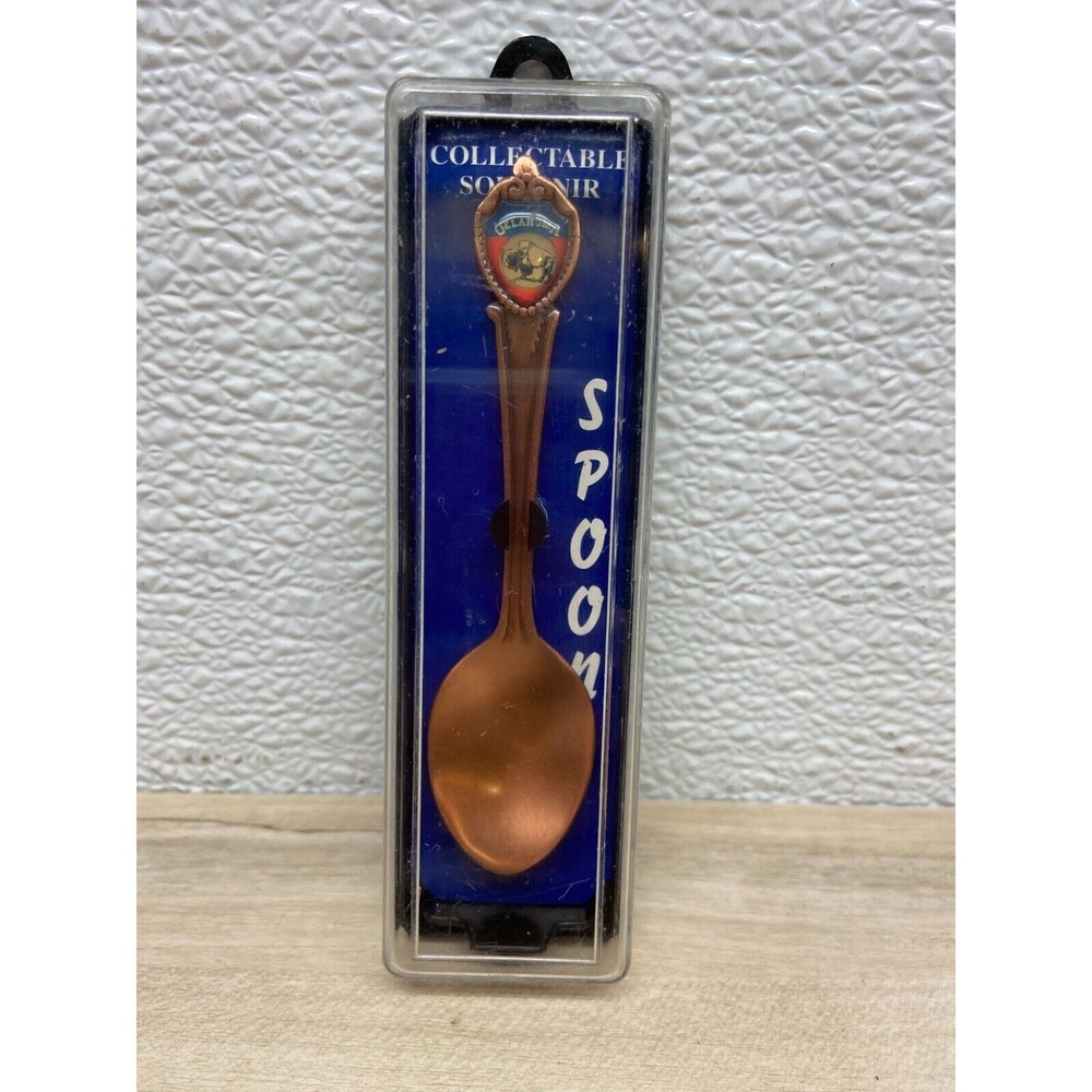 Vintage Oklahoma Collectible Souvenir Spoon - Picture 1 of 3
